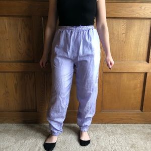 Lilac sweatpants